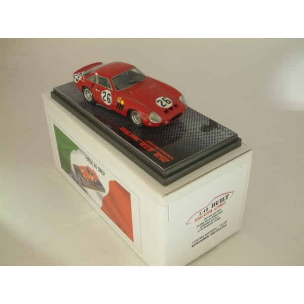 Ferrari 250 GTO CH 4713 24 Hrs Le Mans 1963 Scuderia NART #26 Gregory / Piper - Built 1:43 